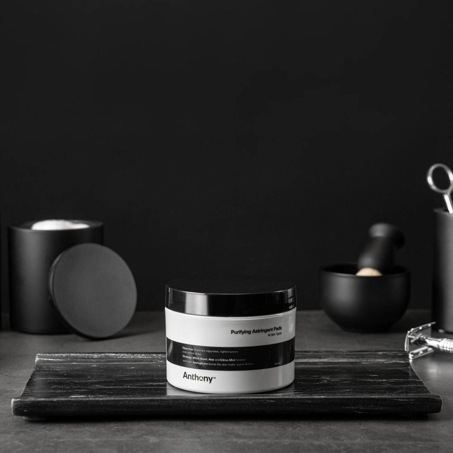 Anthony Logistics Purifying Astringent Pads (60 pads) Toners Anthony Logistics 