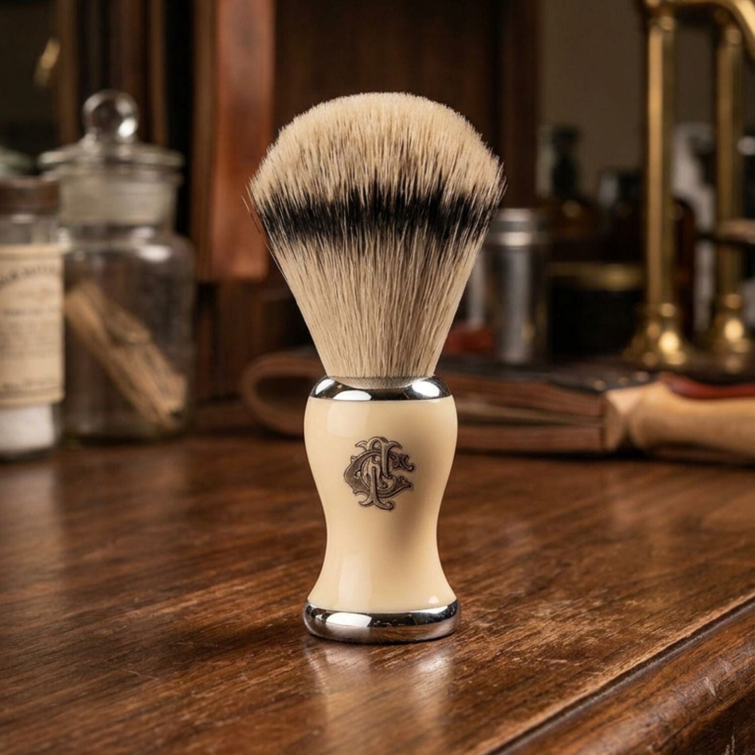 Captain Fawcett Badger Free Shaving Brush Synthetic Brushes Capt. Fawcett 