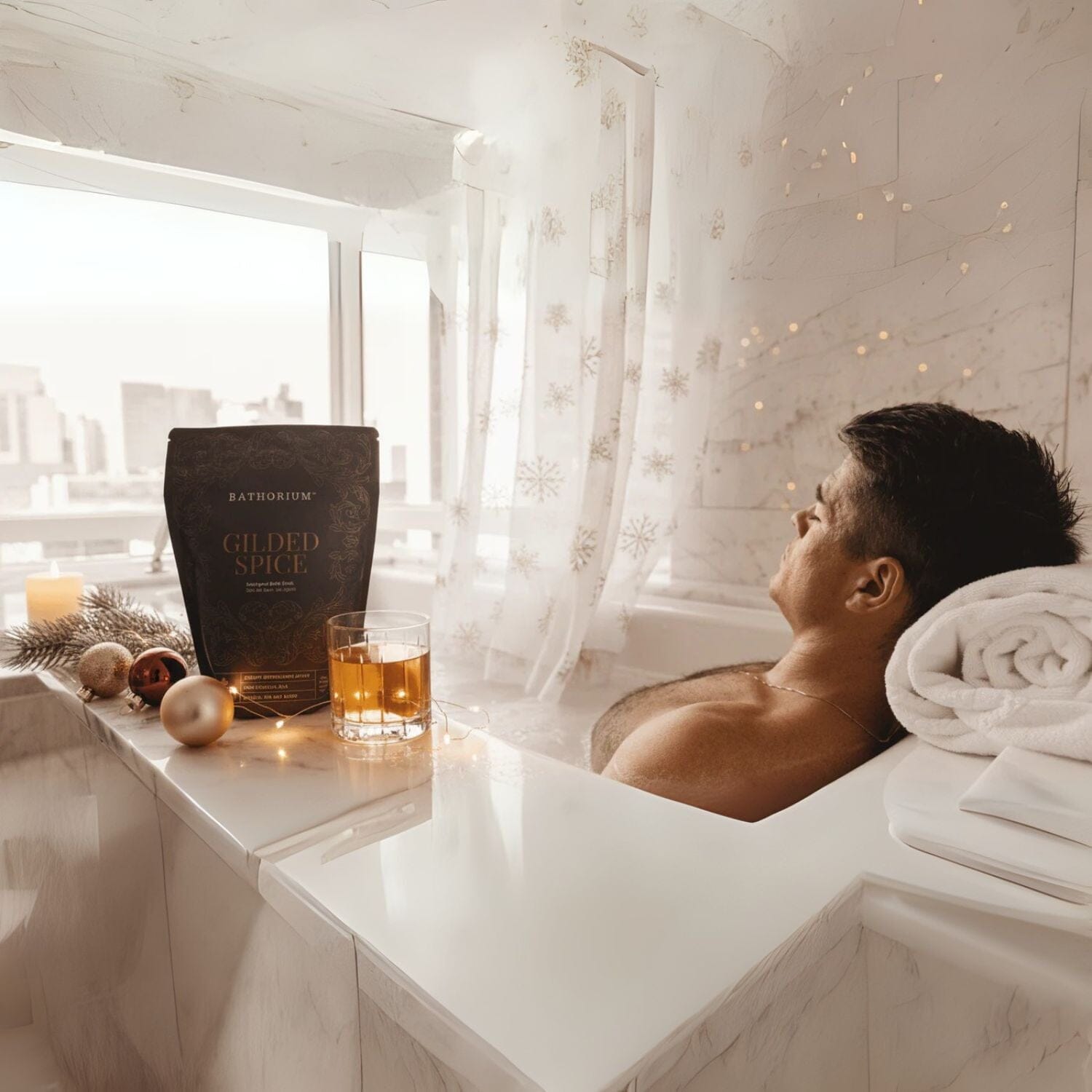 Bathorium Gilded Spice Indulgent Bath Soak (1000g) Bath Salt / Soaks Bathorium 