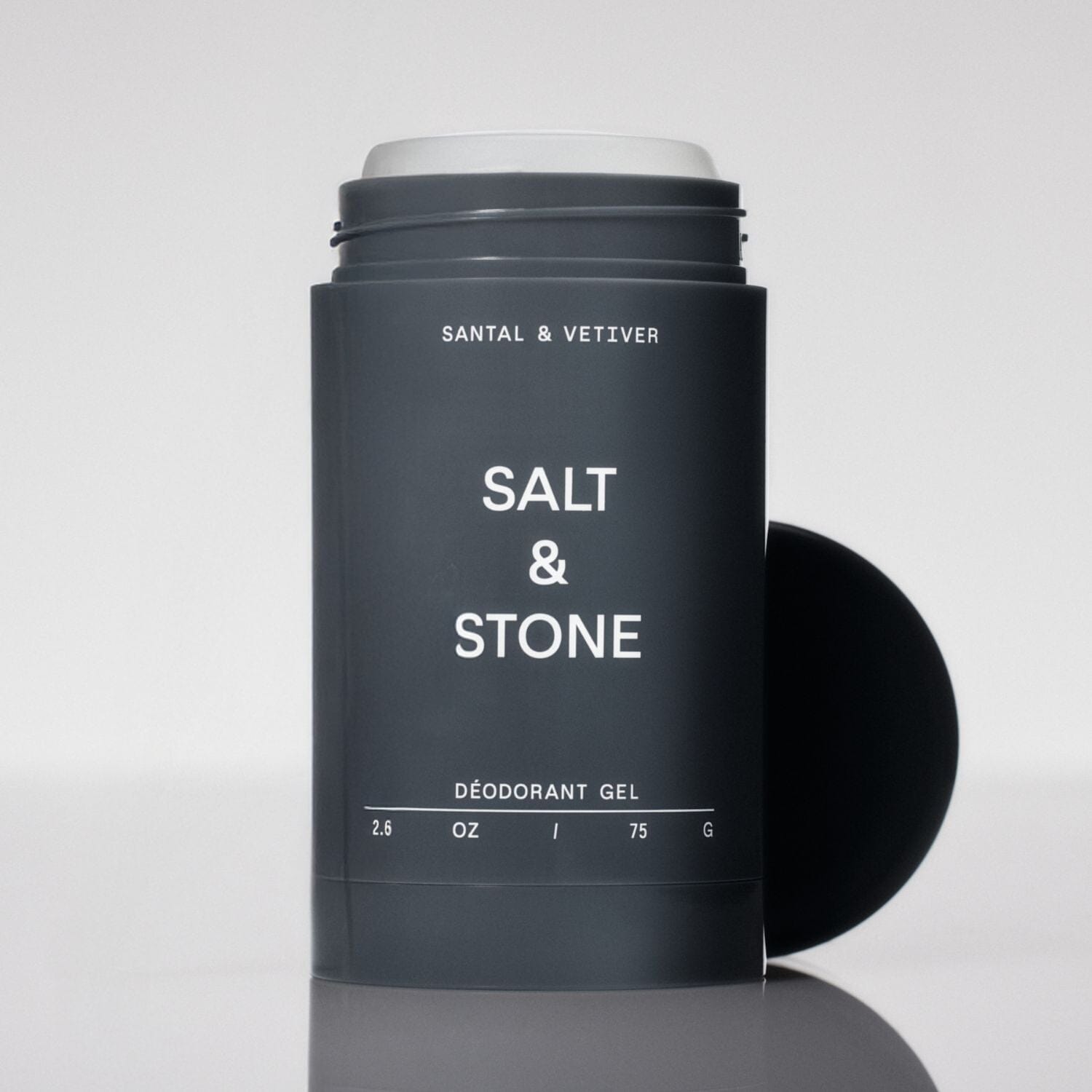 Salt & Stone Deodorant Gel For Sensitive Skin - Santal & Vetiver (75g) Deodorants & Antiperspirants Salt & Stone 