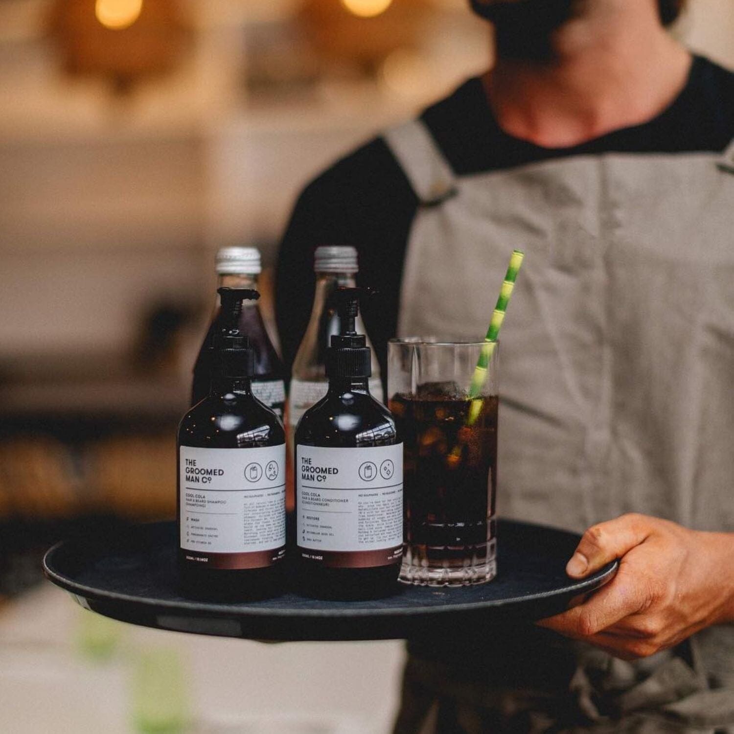 The Groomed Man Co. Cool Cola Hair + Beard Shampoo (300ml) Shampoos The Groomed Man Co. 