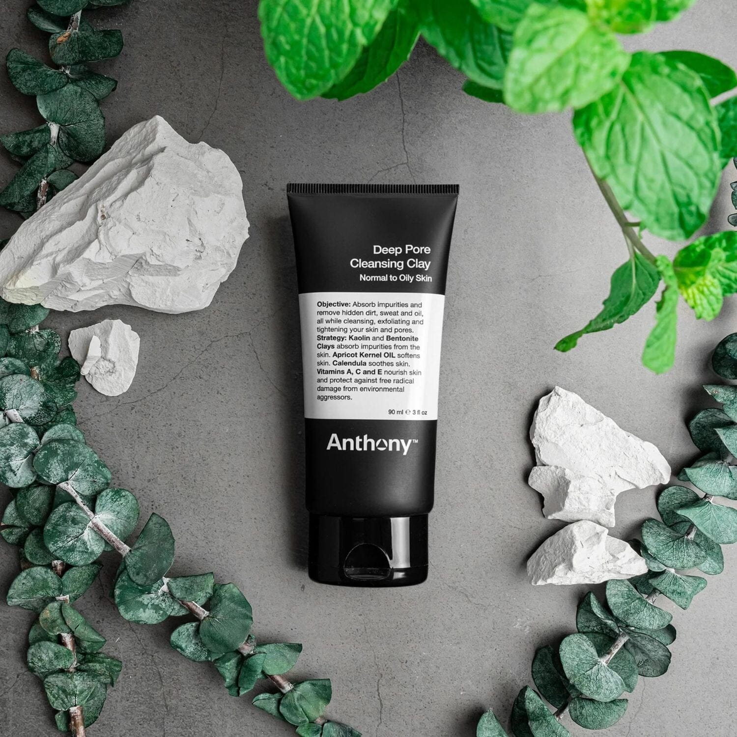 Anthony Logistics Deep-Pore Cleansing Clay (90ml) Masks Anthony Logistics 