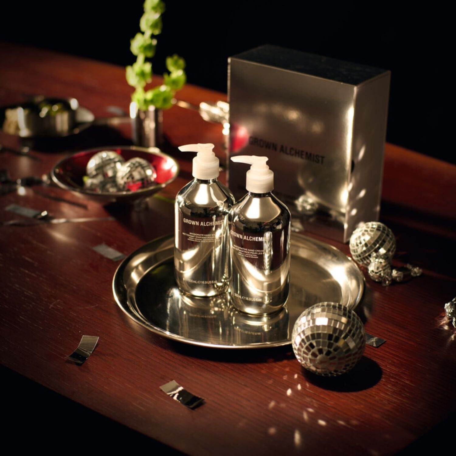 Grown Alchemist Hand Care Set: Chrome Edition (2 x 500ml) Hand Care Grown Alchemist 