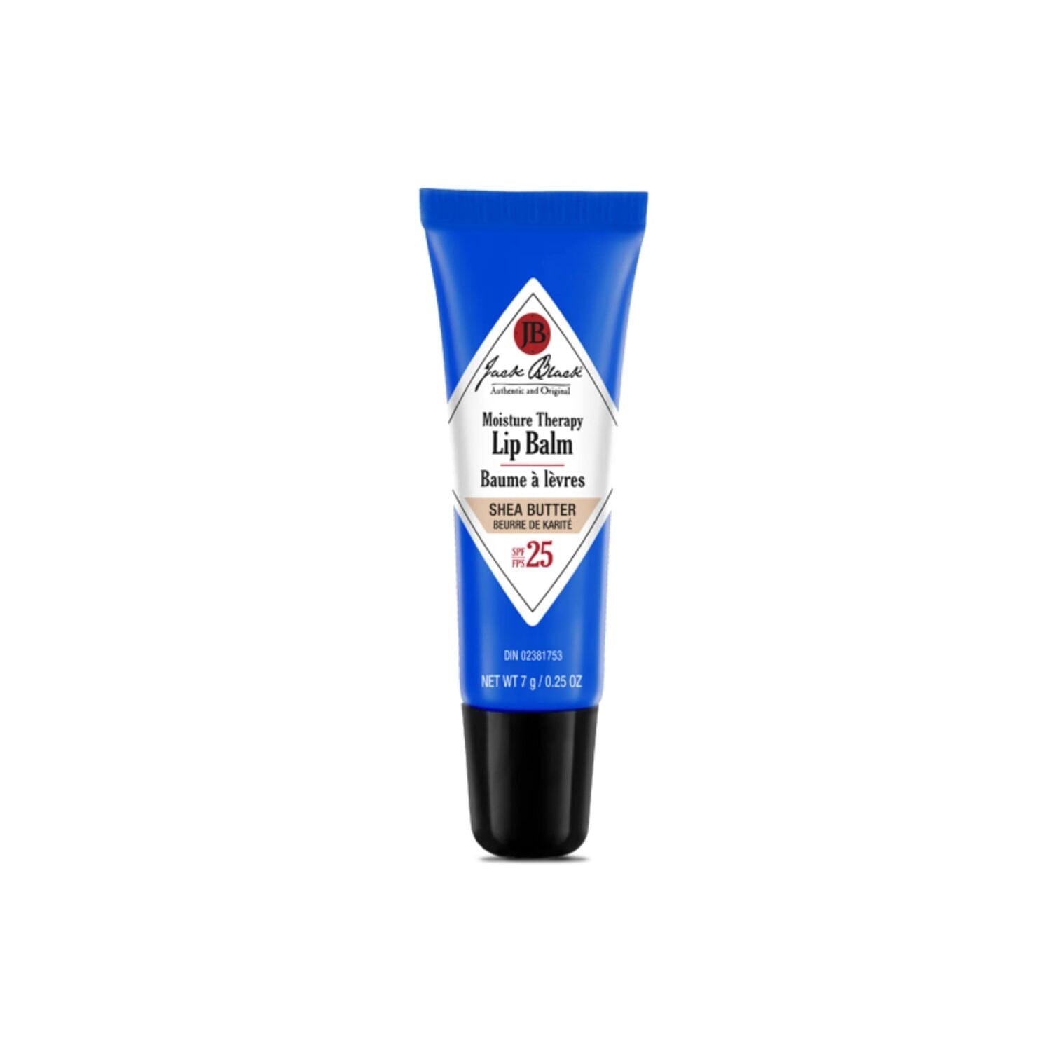 Jack Black Moisture Therapy Lip Balm SPF 25 - Shea Butter (7g) SPF Lip Balms Jack Black 