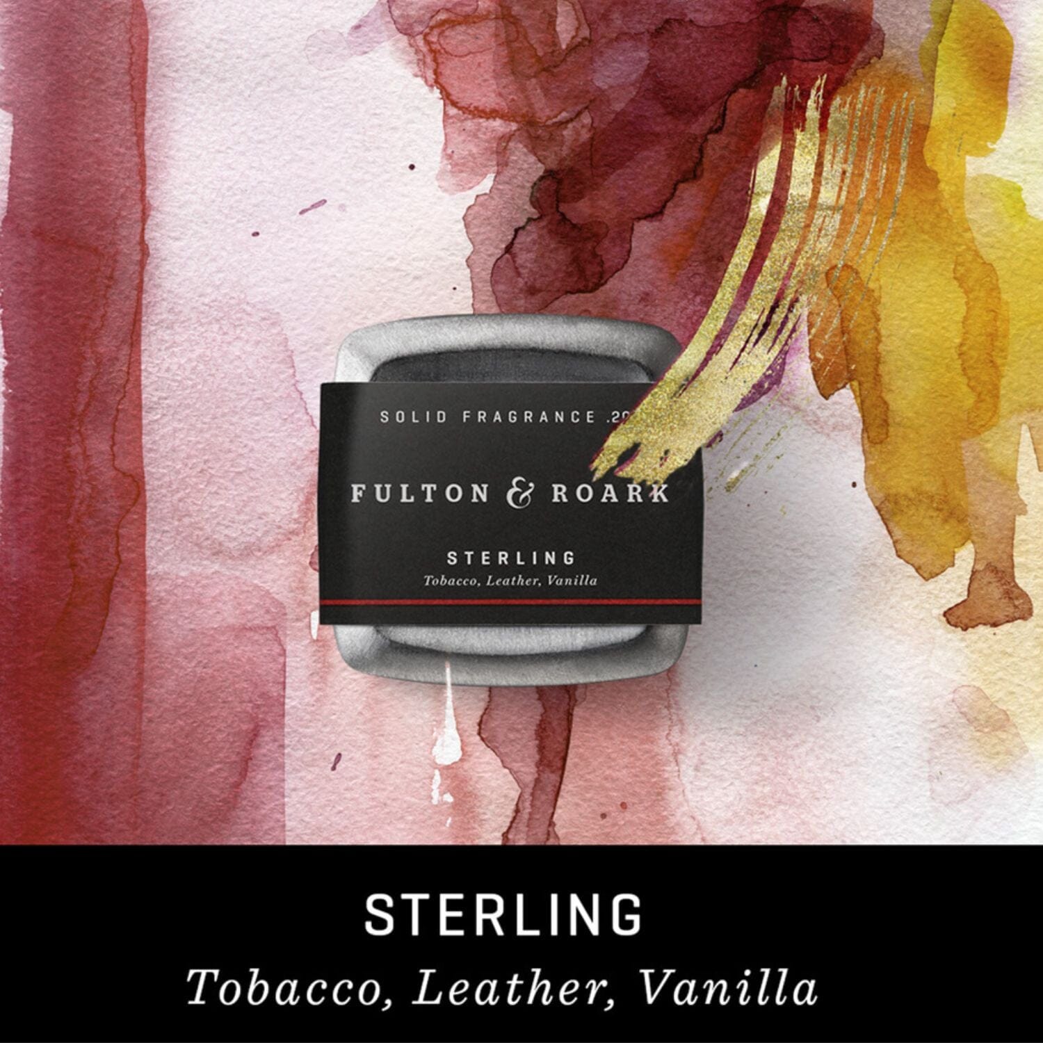 Fulton & Roark Sterling Solid Cologne (0.2oz) Solid Cologne Fulton & Roark 