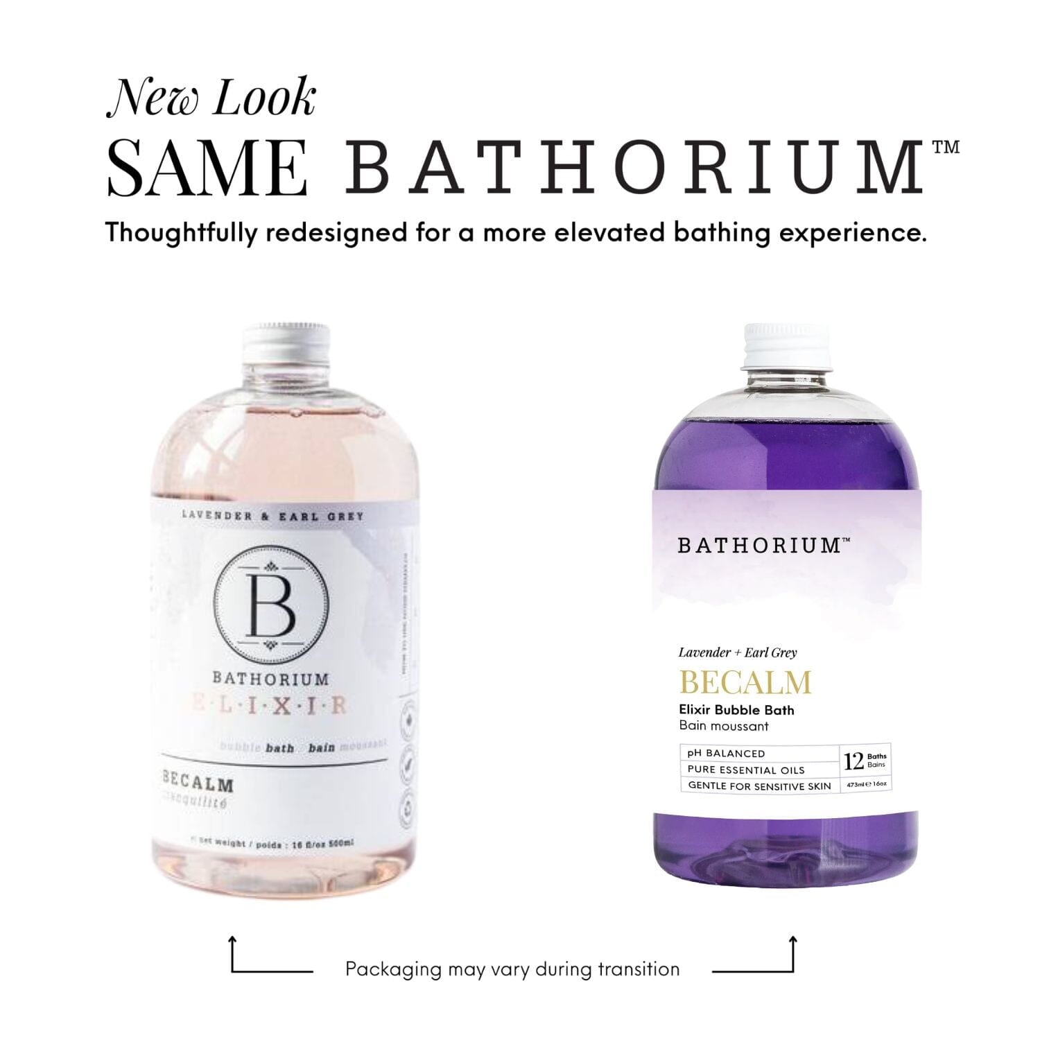 Bathorium BeCalm Bubble Elixir (500ml) Bath Salt / Soaks Bathorium 