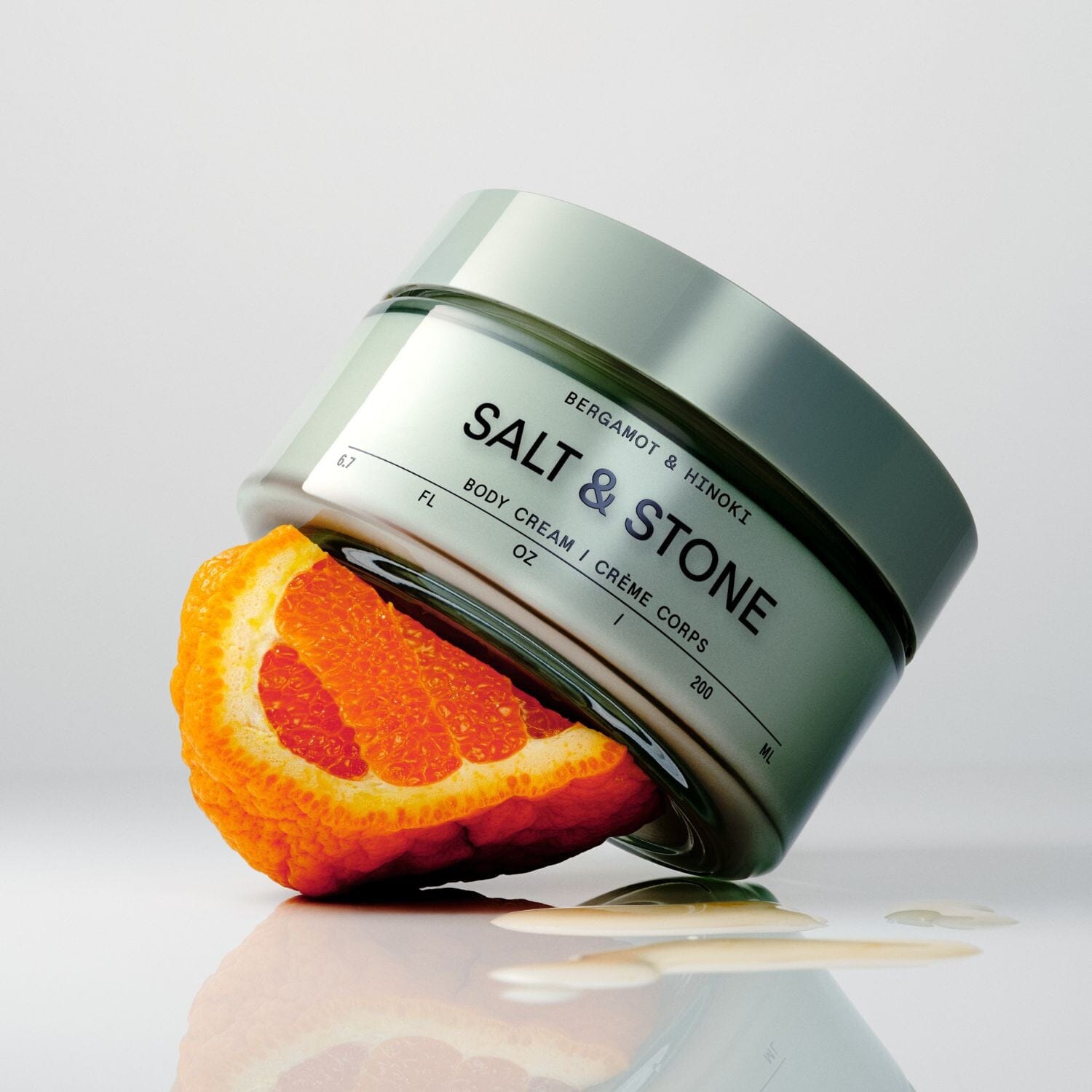 Salt & Stone Body Cream - Bergamot & Hinoki (200ml) Body Moisturizers Salt & Stone 