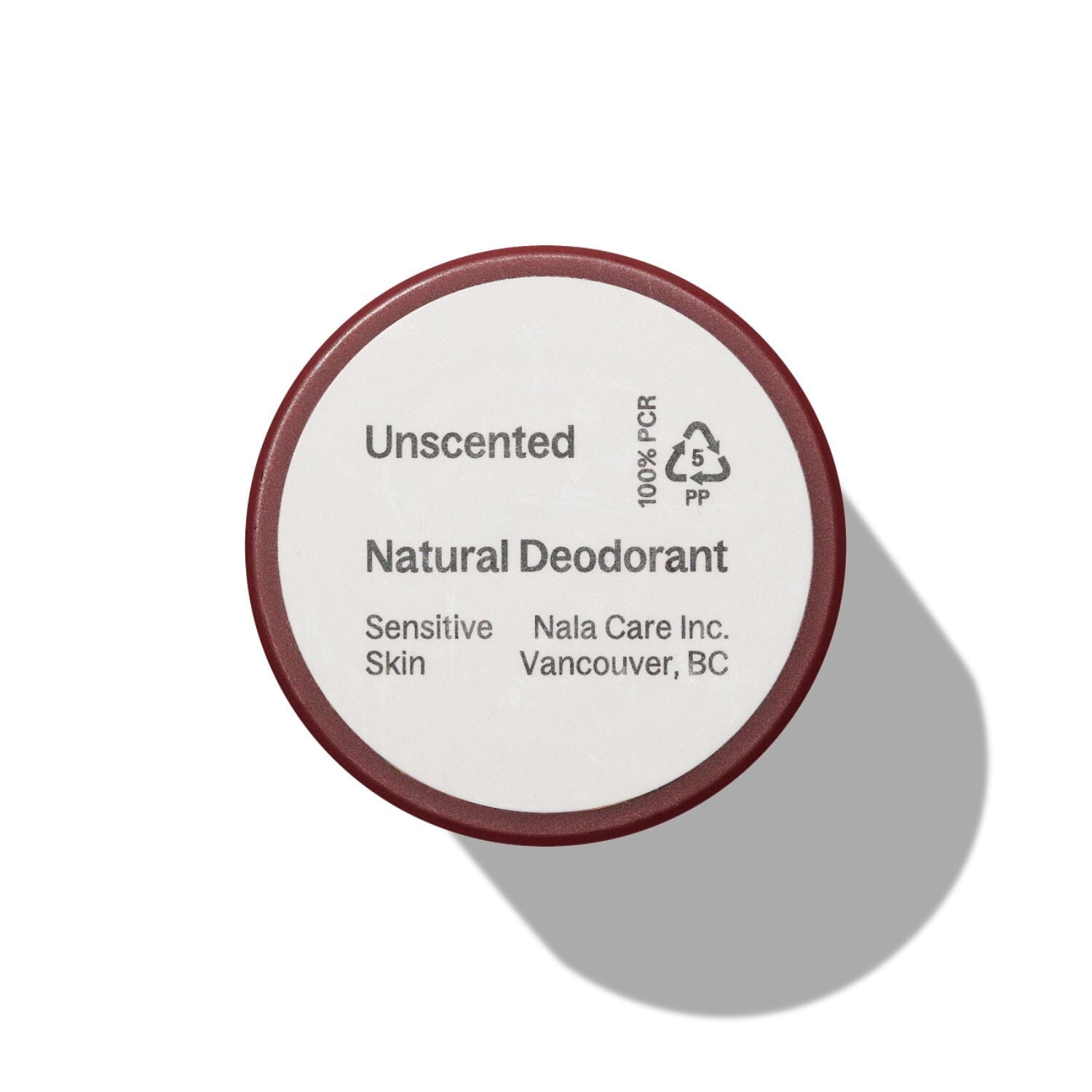 Nala Sensitive Skin Natural Deodorant - Unscented (60g) Deodorants & Antiperspirants Nala 