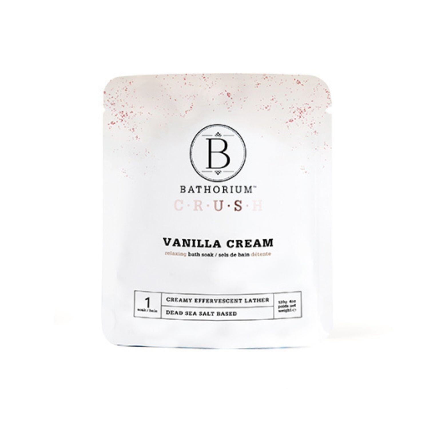 Bathorium Crush Relaxing Bath Soak - Vanilla Cream (120g) Bath Salt / Soaks Bathorium 