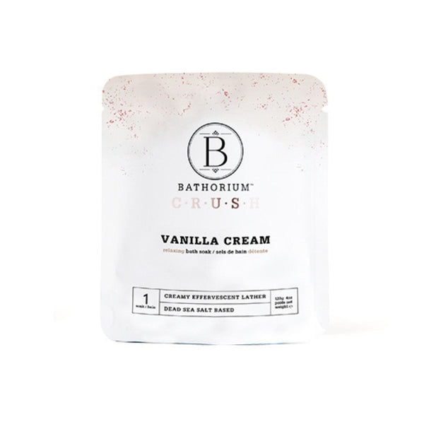 Bathorium Crush Relaxing Bath Soak - Vanilla Cream (120g) Bath Salt / Soaks Bathorium 