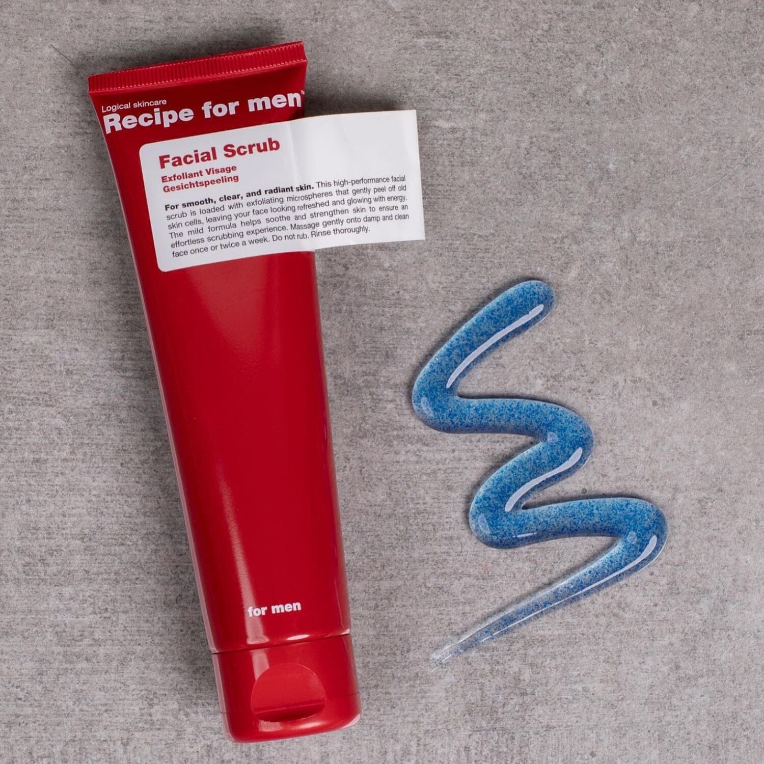 Recipe For Men Facial Scrub (100ml) Scrubs Recipe For Men 