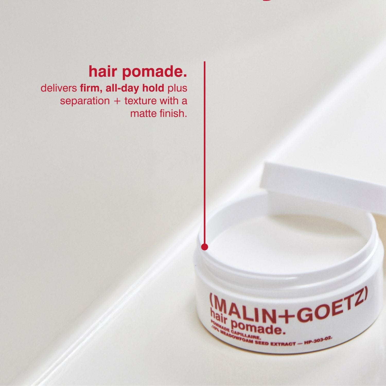 (Malin+Goetz) Hair Pomade (57g) Pomades (Malin+Goetz) 