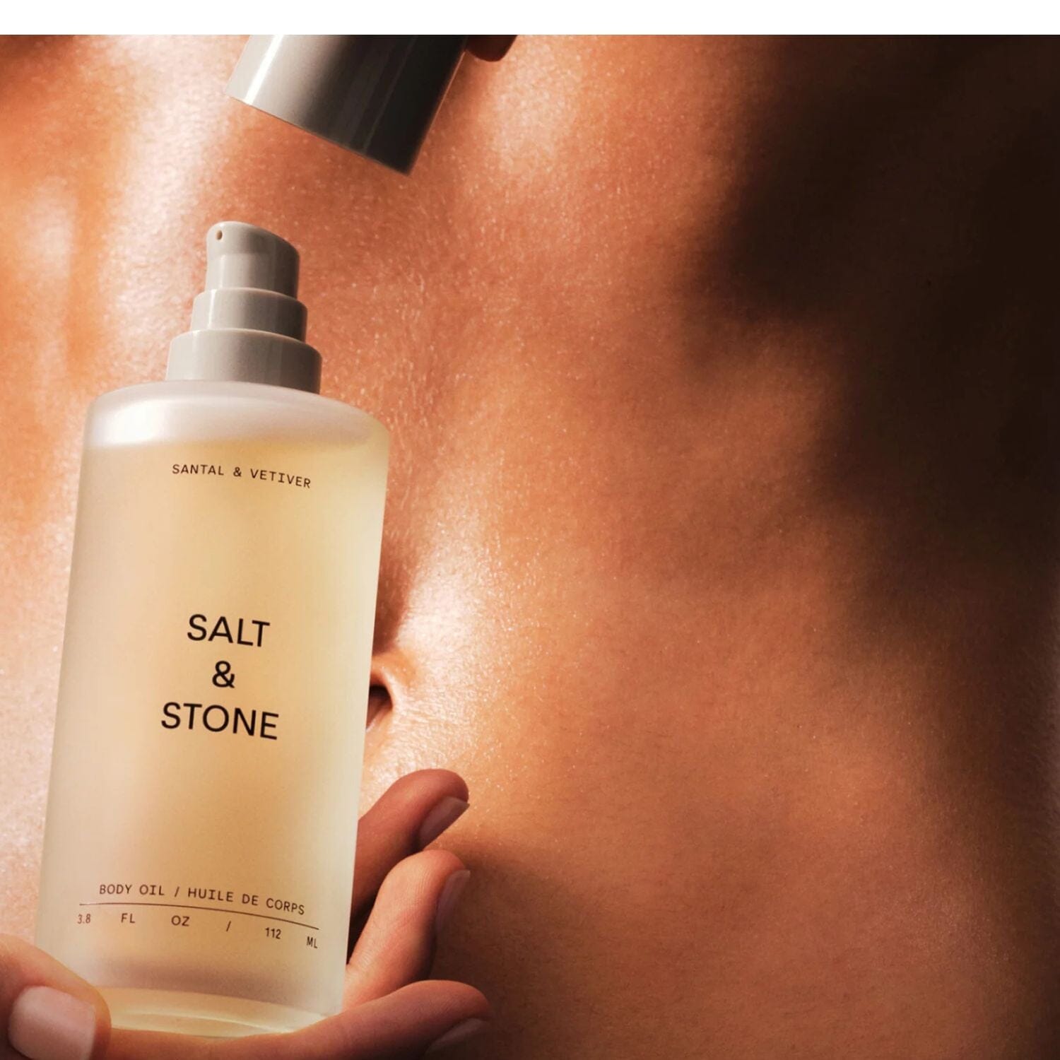 Salt & Stone Body Oil - Santal & Vetiver (112ml) Beard OIls Salt & Stone 