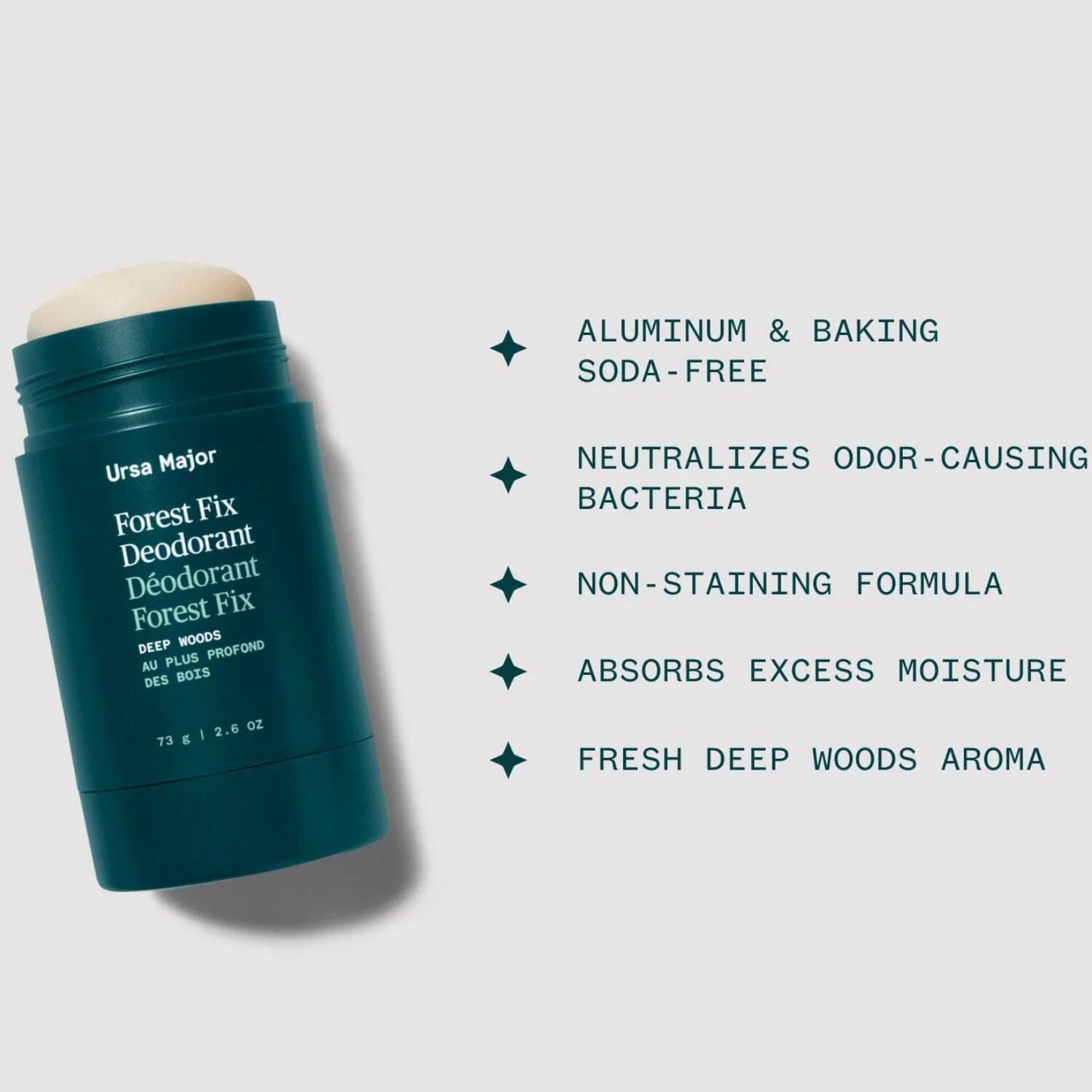 Ursa Major Forest Fix Deodorant (77.5g) Deodorants & Antiperspirants Ursa Major 