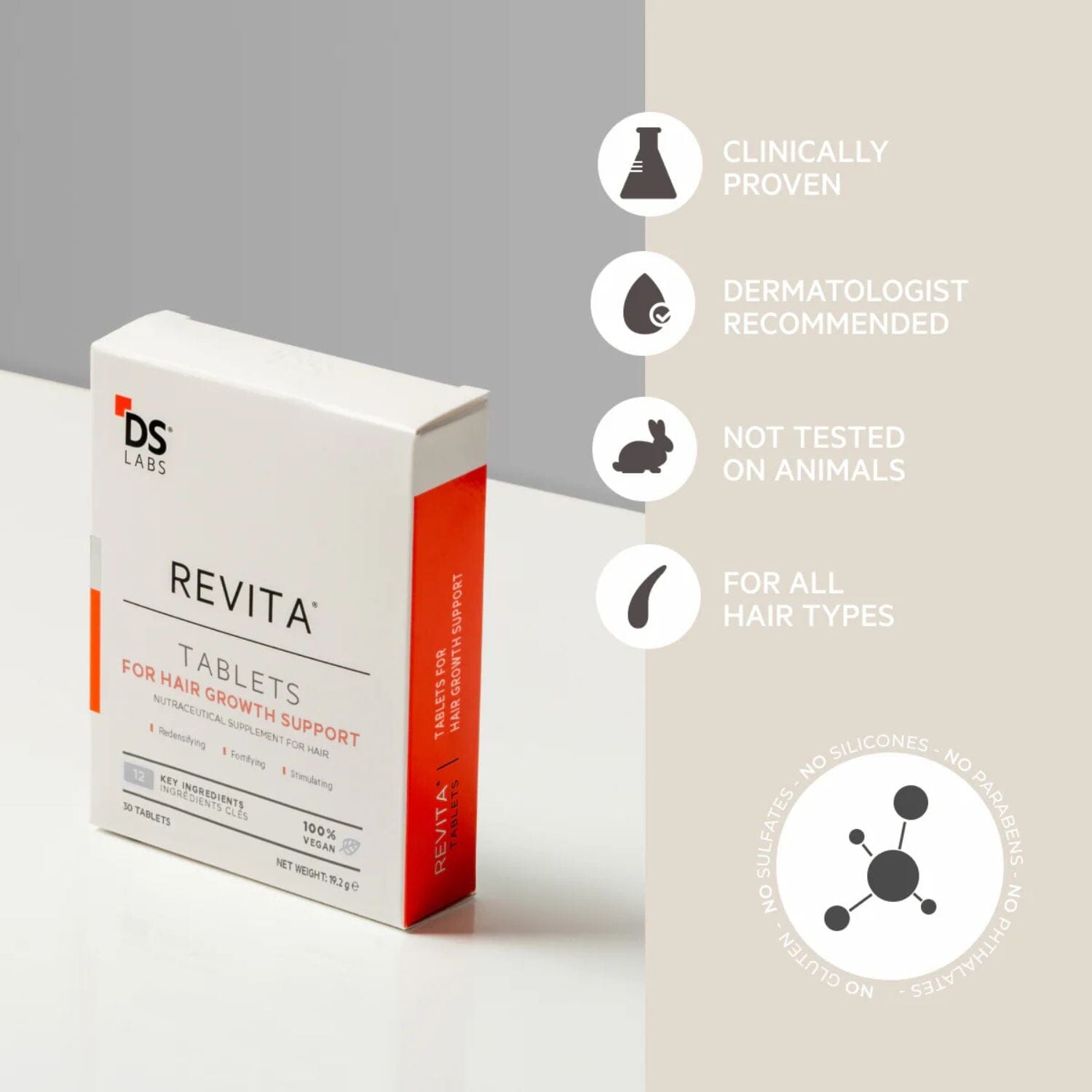 DS Labs Revita Nutraceutical Tablets (30 tablets) Supplements DS Laboratories 