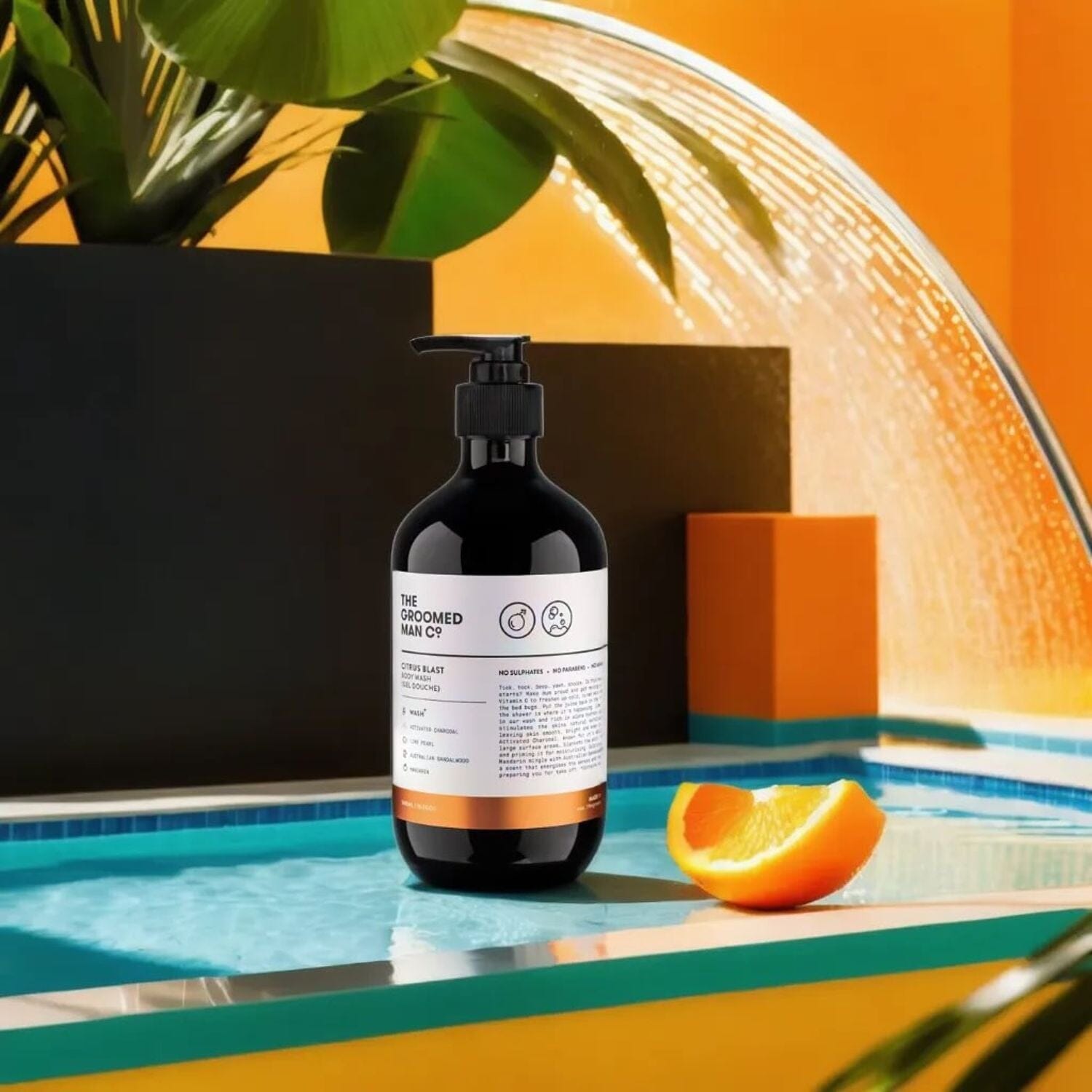 The Groomed Man Co. Citrus Blast Body Wash (500ml) Shower Gels & Washes The Groomed Man Co.
