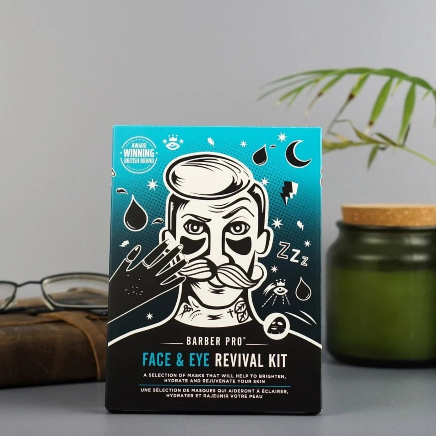 Barber Pro Face & Eye Revival Kit Masks Barber Pro 
