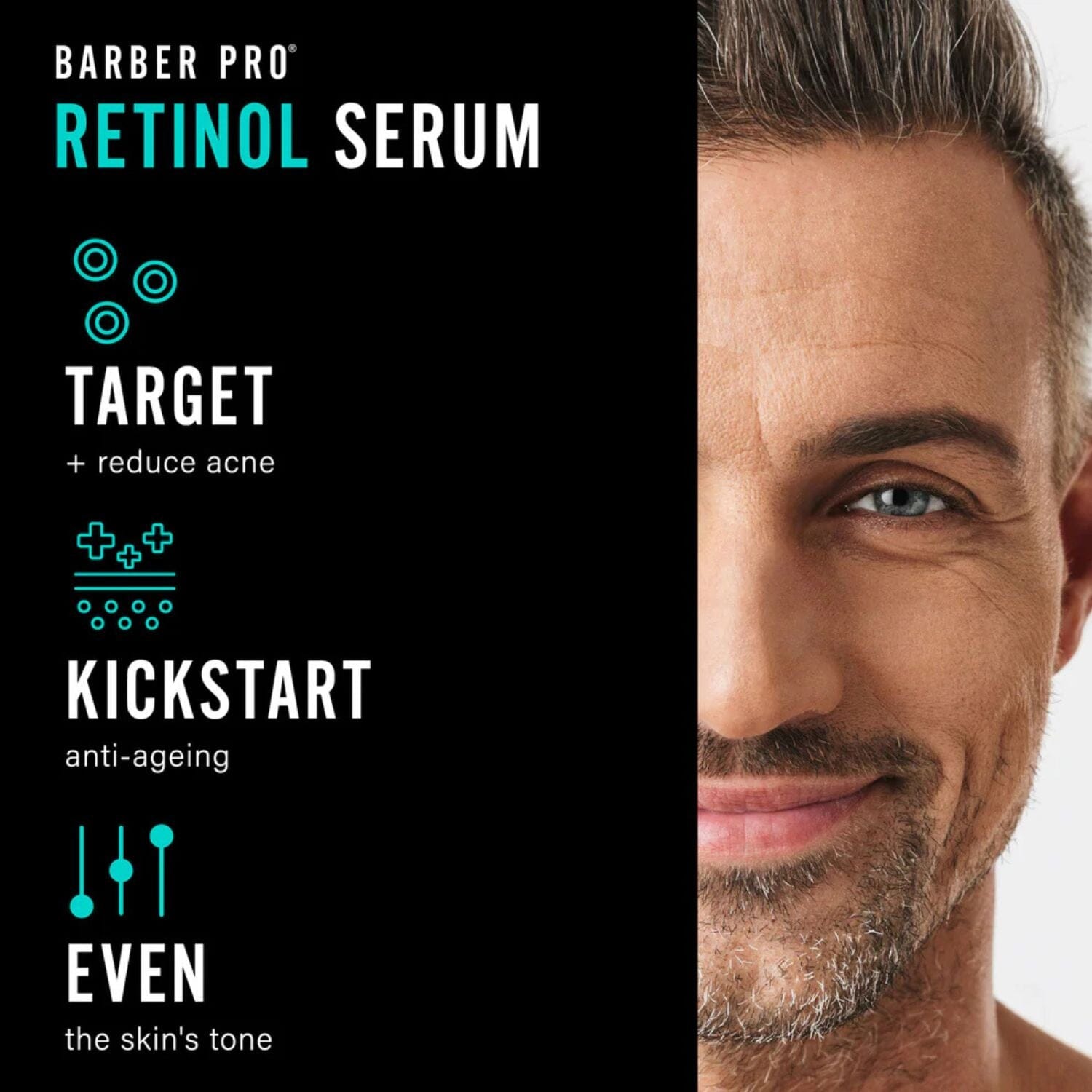 Barber Pro Retinol Face Serum (30ml) Serums Barber Pro 