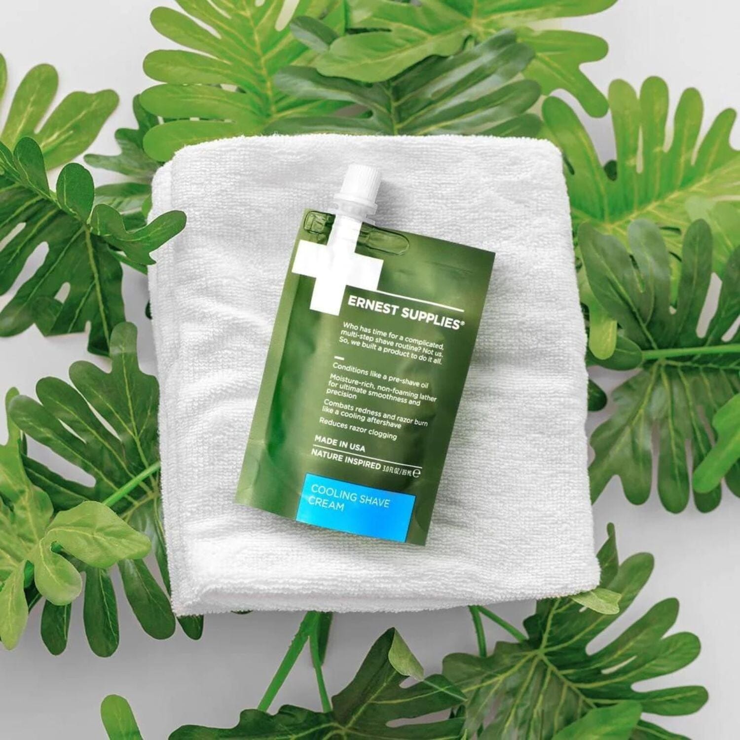 Ernest Supplies Cooling Shave Cream (89ml) Shaving Creams Ernest Supplies 