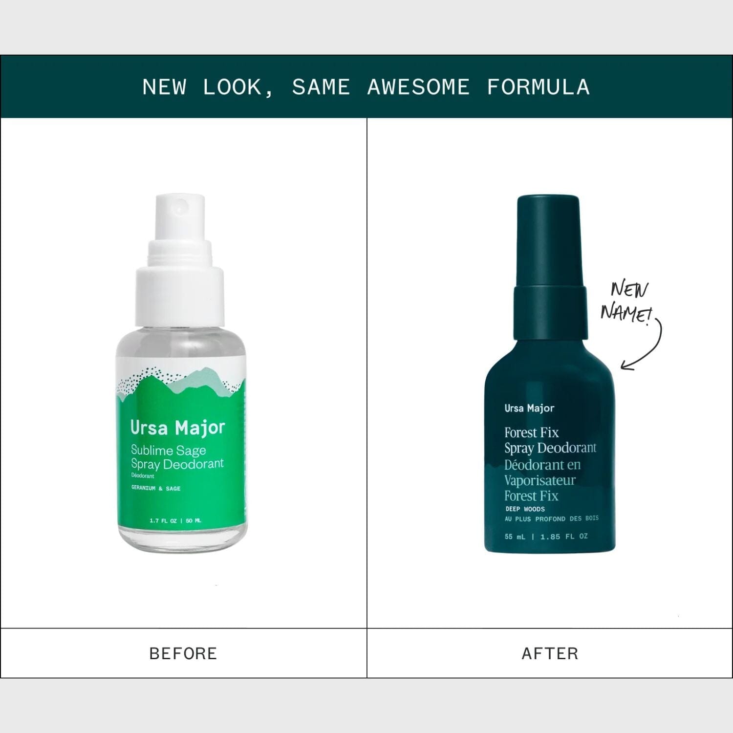 Ursa Major Sublime Sage Deodorant (50ml) Deodorants & Antiperspirants Ursa Major 