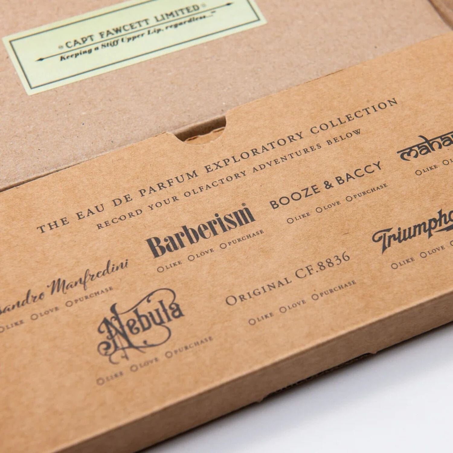 Captain Fawcett's Eau De Parfum Exploratory Collection (7 x 2ml) Fragrance Capt. Fawcett 