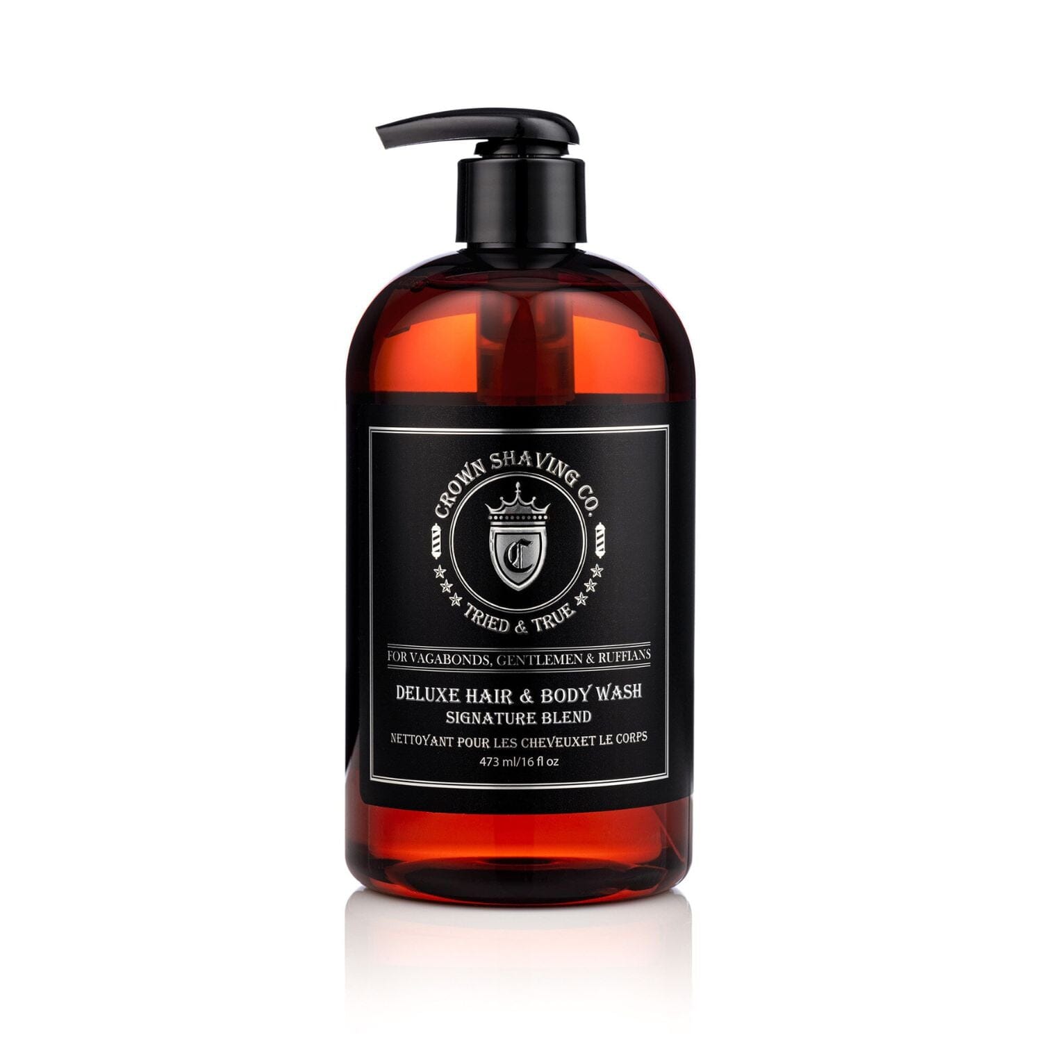 Crown Shaving Co. Deluxe Hair & Body Wash (473ml) Shower Gels & Washes Crown Shaving Co. 