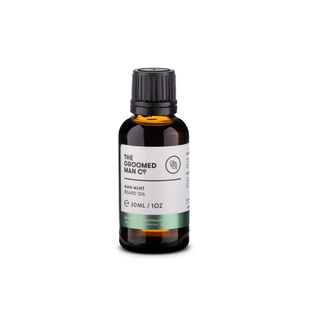 The Groomed Man Co. Beard Oil - Man Mint (30ml) Beard OIls The Groomed Man Co. 