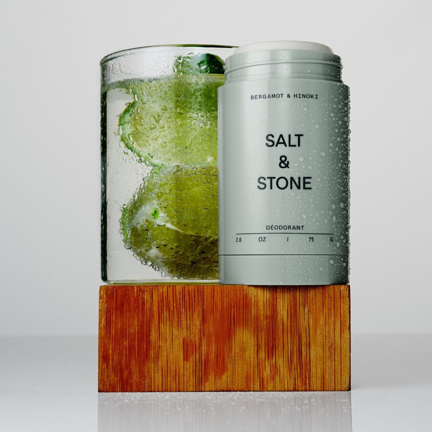 Salt & Stone Extra Strength Deodorant - Bergamot & Hinoki (75g) Deodorants & Antiperspirants Salt & Stone 