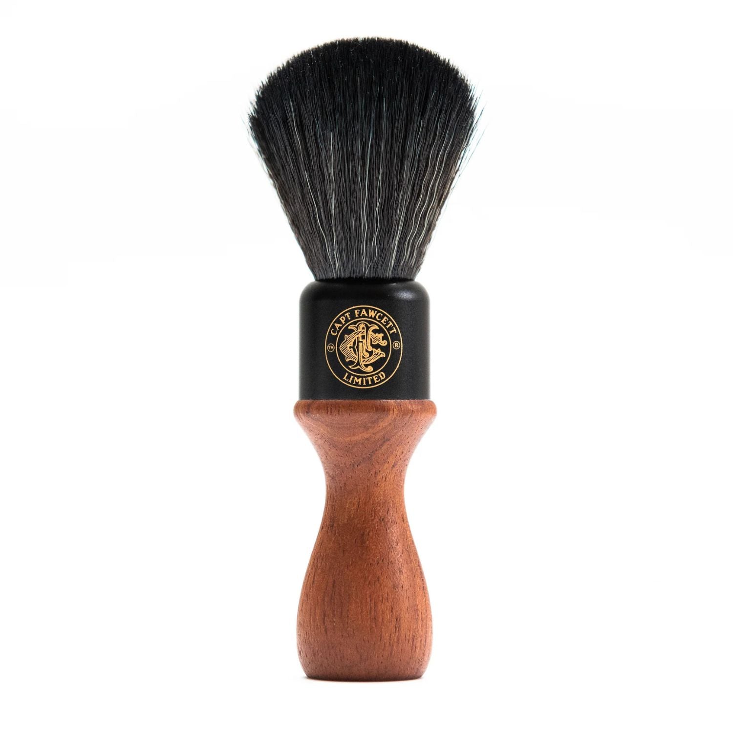 Captain Fawcett Wooden Handle Synthetic Fibre Shaving Brush