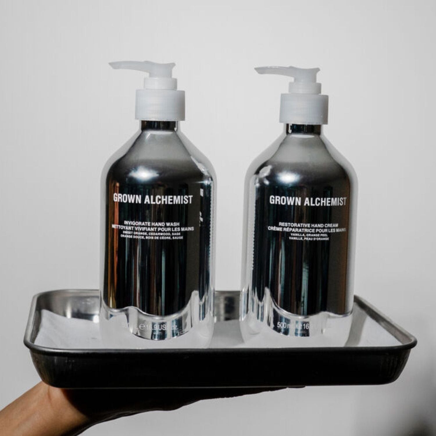 Grown Alchemist Hand Care Set: Chrome Edition (2 x 500ml) Hand Care Grown Alchemist 