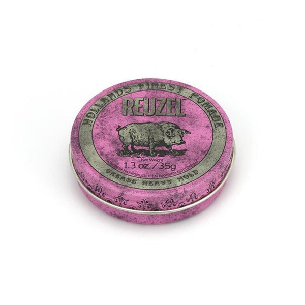 Reuzel Pink Grease Pomade (Size Options) Pomades Reuzel 35g 