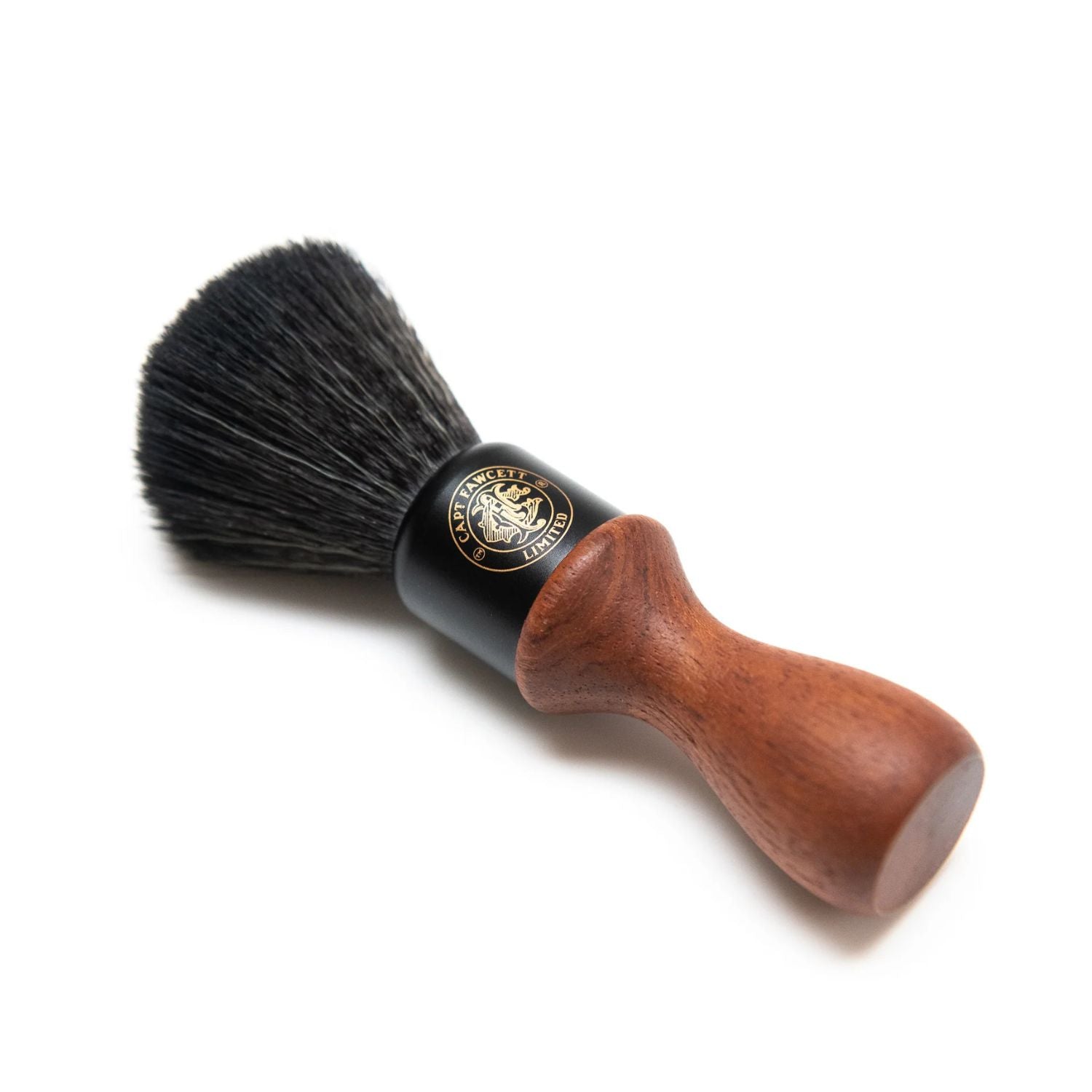 Captain Fawcett Wooden Handle Synthetic Fibre Shaving Brush