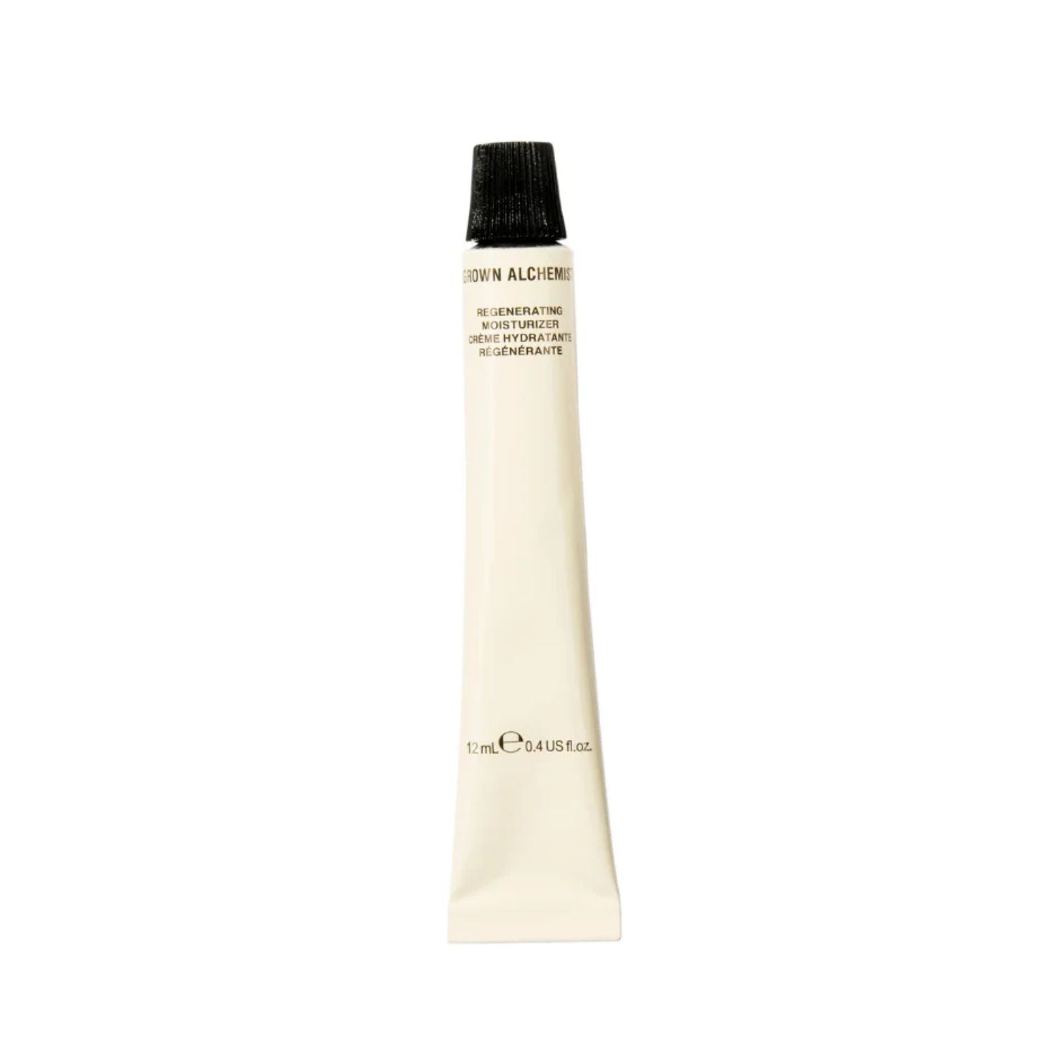 Tube moisturizer on a white background