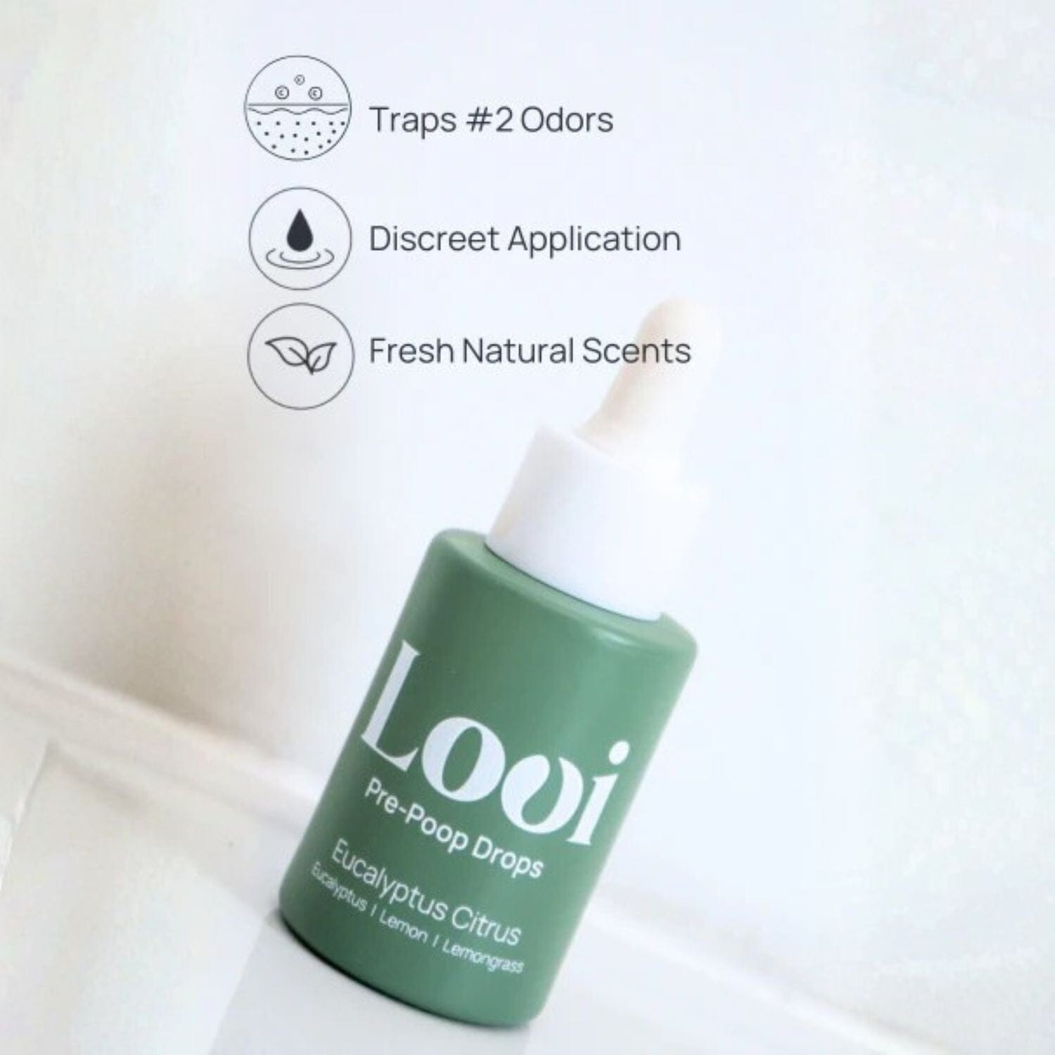 Loo Pre-Poop Drops - Eucalyptus Citrus (30ml) Other Loo 