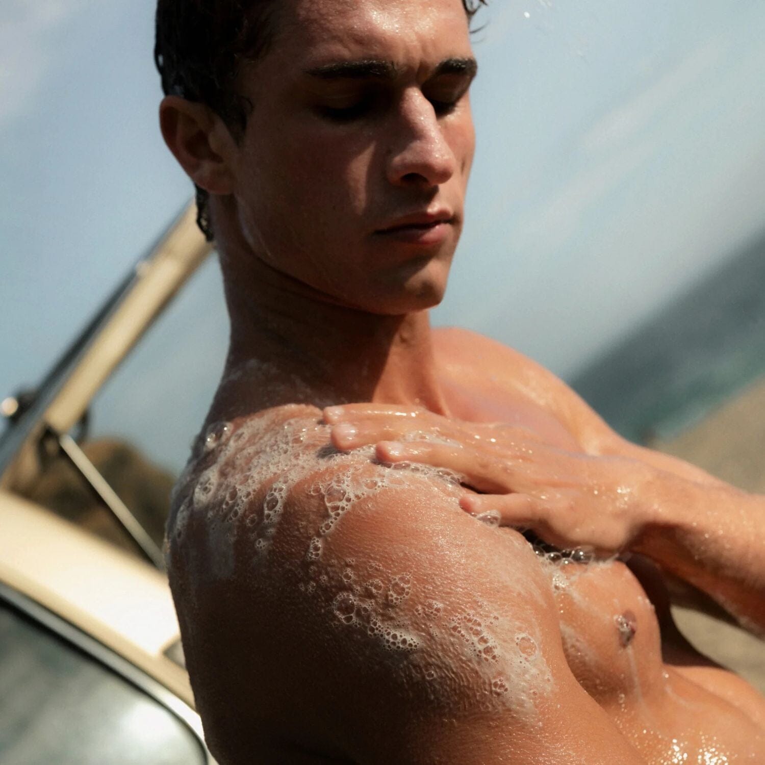 Salt & Stone Body Wash - Neroli & Basil (Size Options) Shower Gels & Washes Salt & Stone 