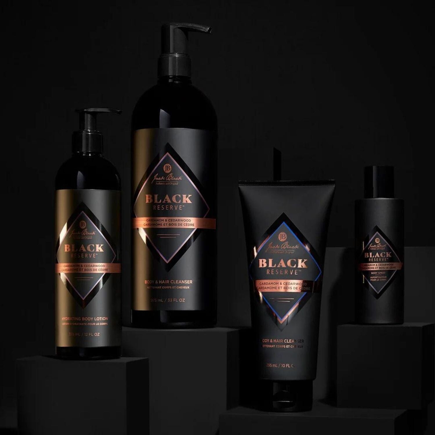 Jack Black Black Reserve Body & Hair Cleanser (Size Options) Shower Gels & Washes Jack Black 