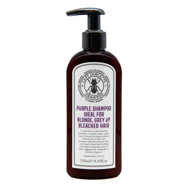 Captain Fawcett's Bianco Classico Purple Shampoo (250ml) Shampoos Capt. Fawcett 