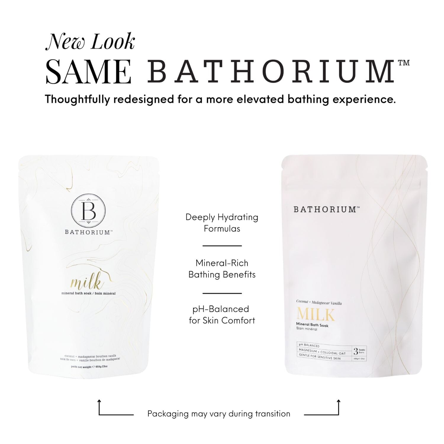 Bathorium Milk Coconut + Vanilla Mineral Bath Soak (650g) Bath Salt / Soaks Bathorium 