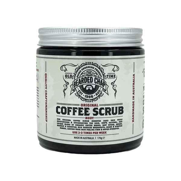 The Bearded Chap Original Coffee Scrub (170g) Body Scrubs The Bearded Chap 