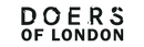 Logo of 'Doers of London' with a black text on a white background