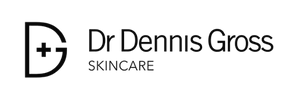 Dr Dennis Gross Skincare logo in black on a white background