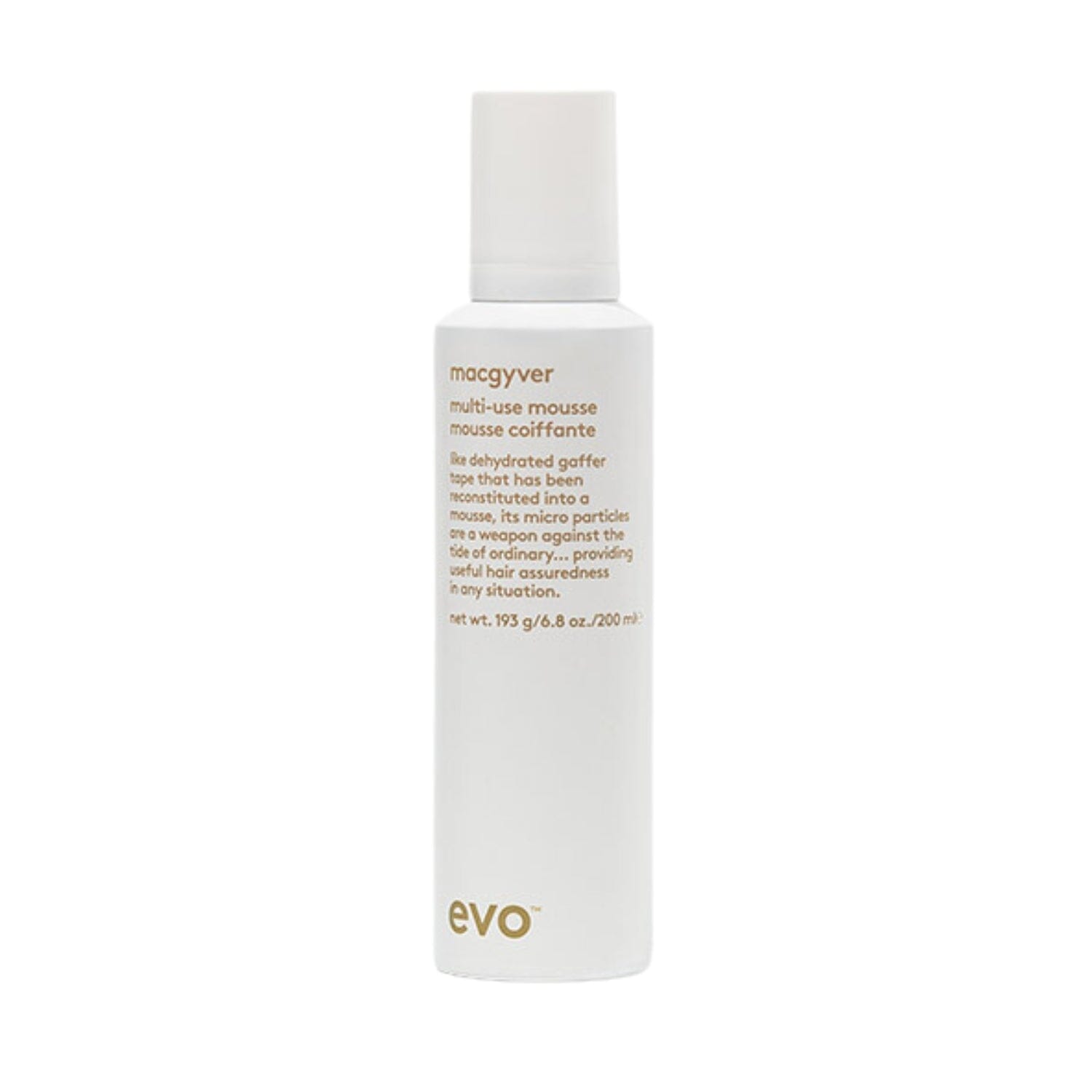 Evo Macgyver Multi-Use Mousse (200ml) Hair Styling Evo 