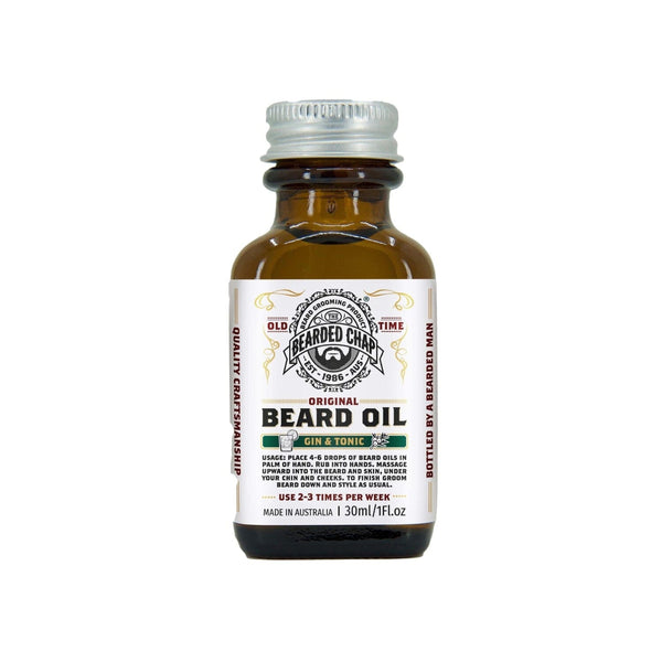 The Bearded Chap Gin & Tonic Beard Oil (89ml) Beard OIls The Bearded Chap 30ml 