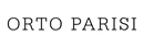 Logo of Orto Parisi with black text on a green background