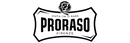 Proraso logo on a green background