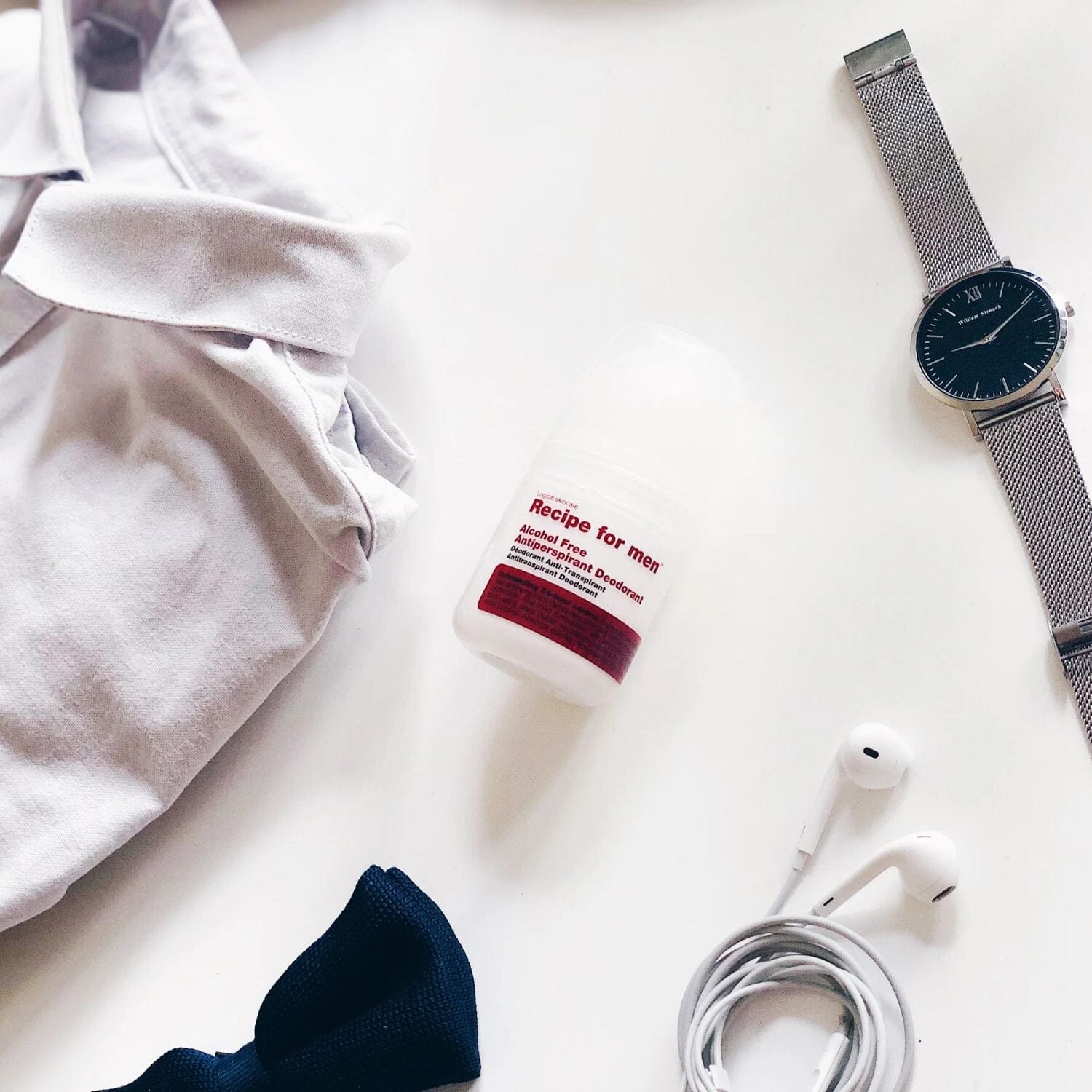 Recipe For Men Alcohol Free Antiperspirant Deodorant (60ml) Deodorants & Antiperspirants Recipe For Men 