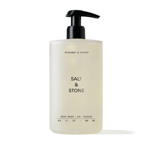 Salt & Stone Antioxidant Body Wash - Bergamot & Hinoki (Size Options) Shower Gels & Washes Salt & Stone 