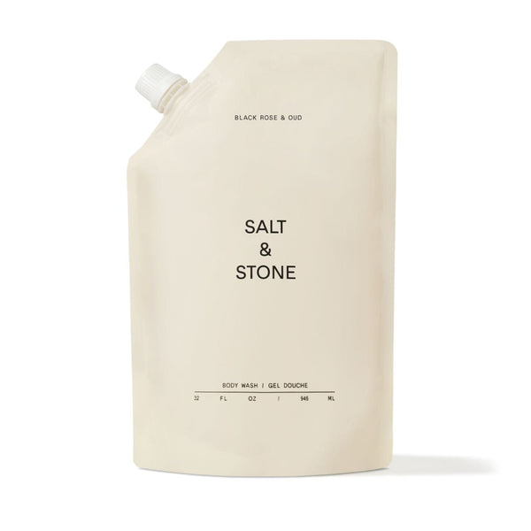 Salt & Stone Body Wash - Black Rose & Oud (450ml) Body Wash Salt & Stone 