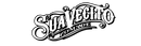 Suavecito Pomade logo on a green background