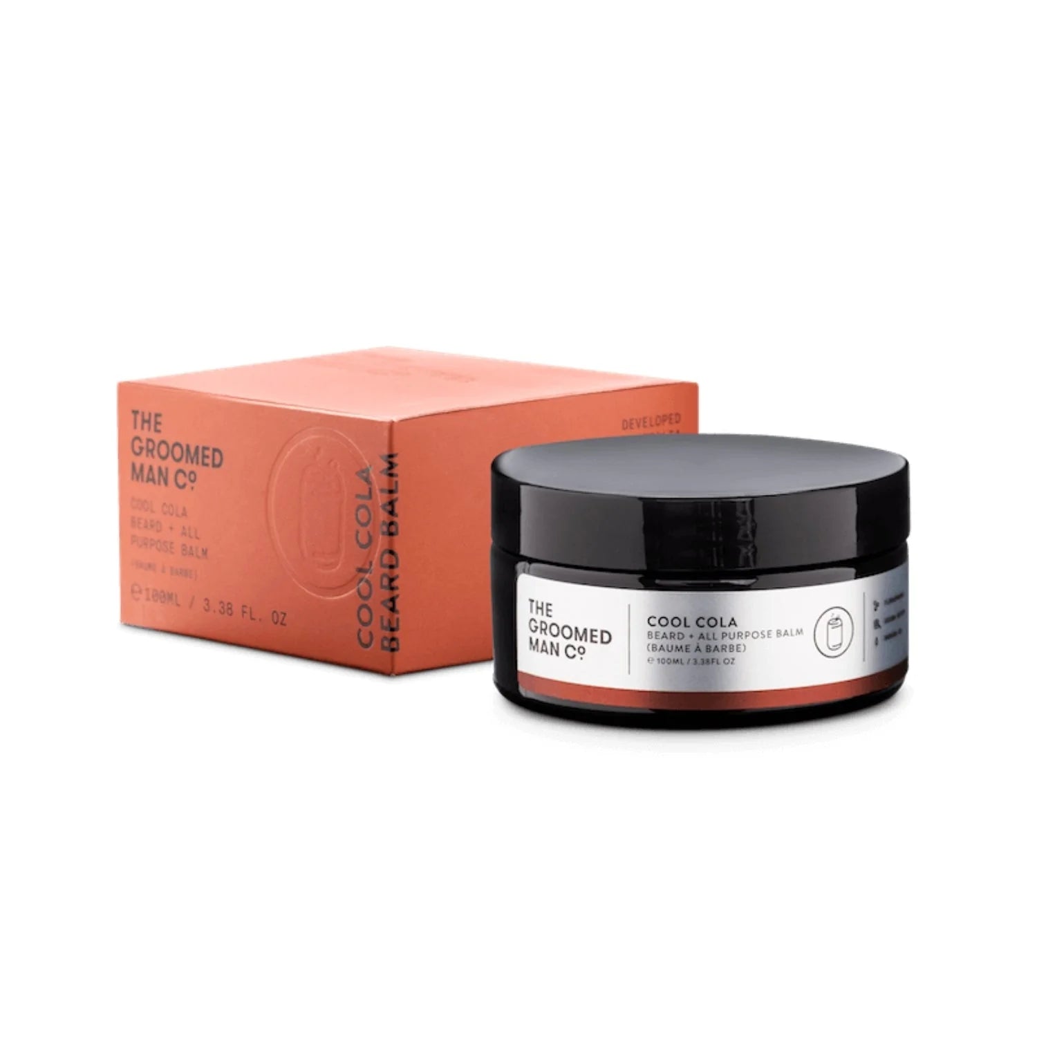 The Groomed Man Co. Beard Balm - Cool Cola (100ml) Beard Balms The Groomed Man Co. 